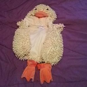 Baby yellow duck costume